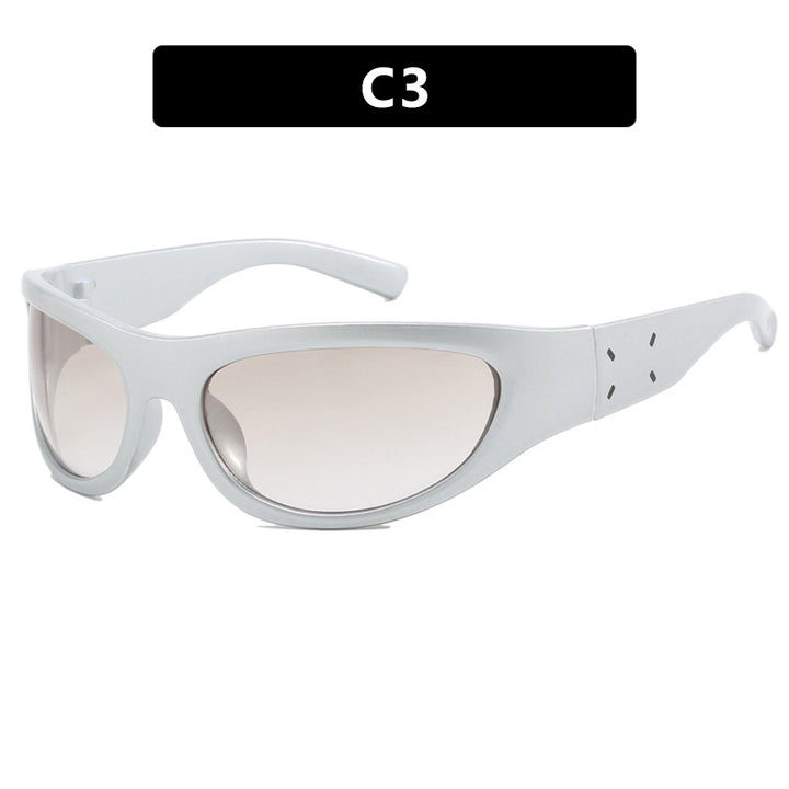 Damen sportliche Sonnenbrille mit ergonomischem Design und umfangreichem UV-Schutz Karnz