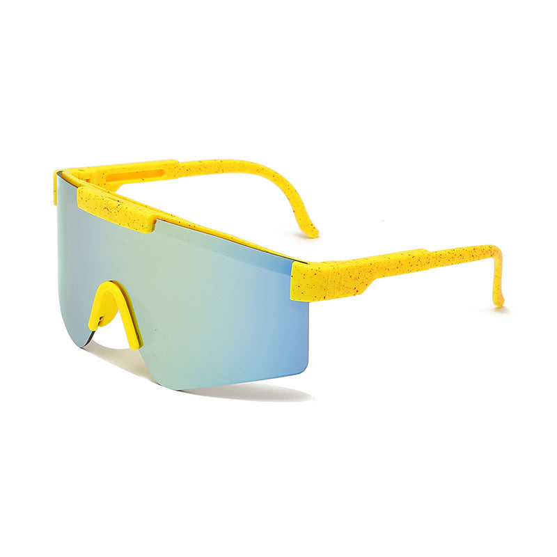 Damen Sport-Sonnenbrille mit futuristischem Design Karnz