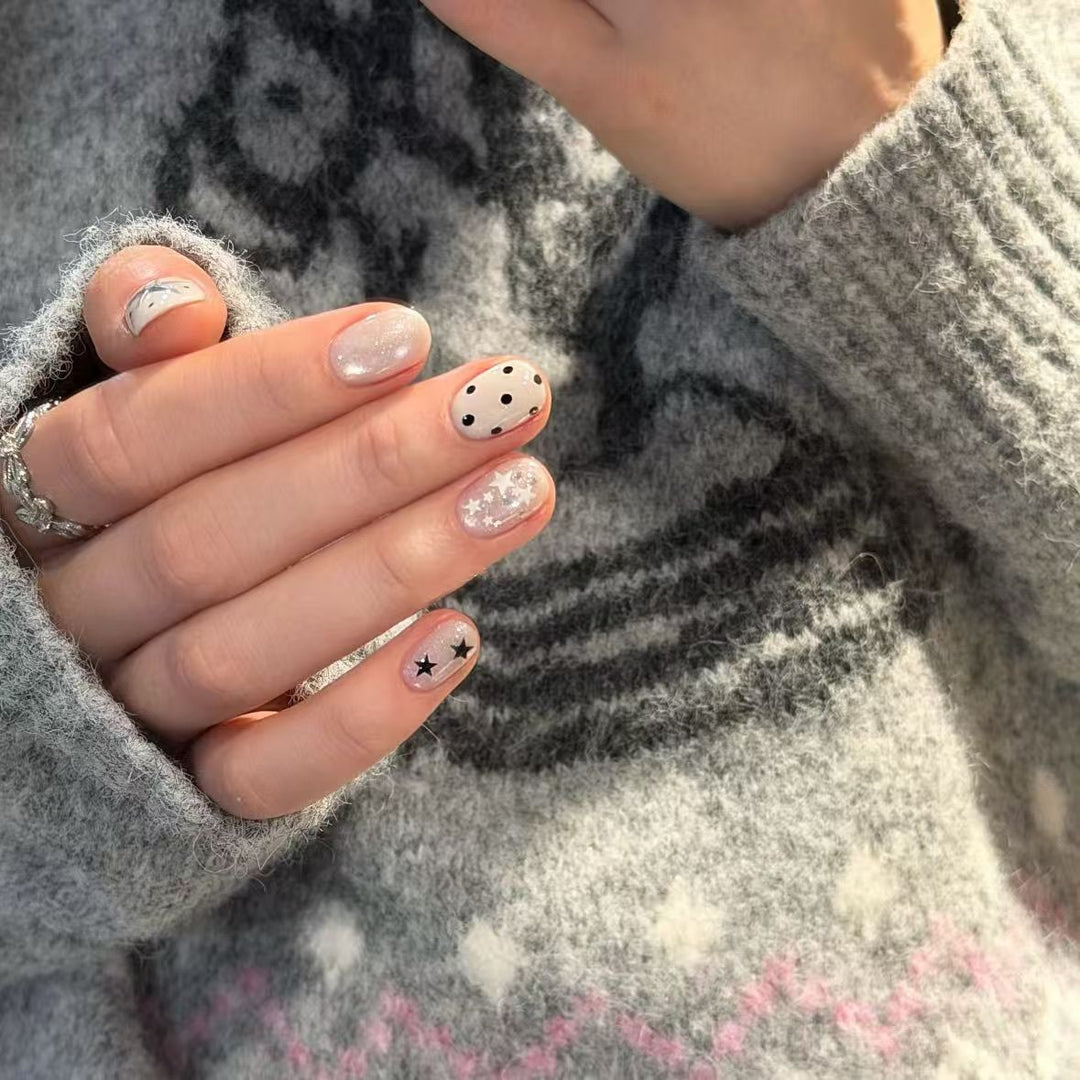 Dekorativer Nagelkunst Set