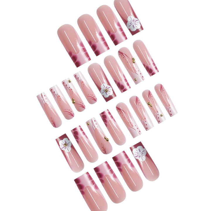 Premium Floral Nail Art Extensions Karnz