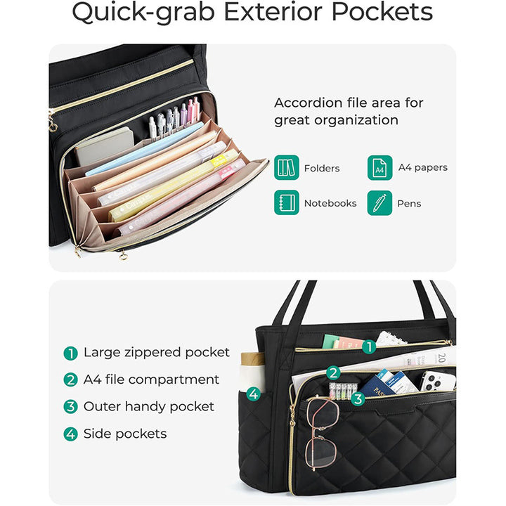 Multifunktionale und Elegante Organizer-Handtasche Karnz