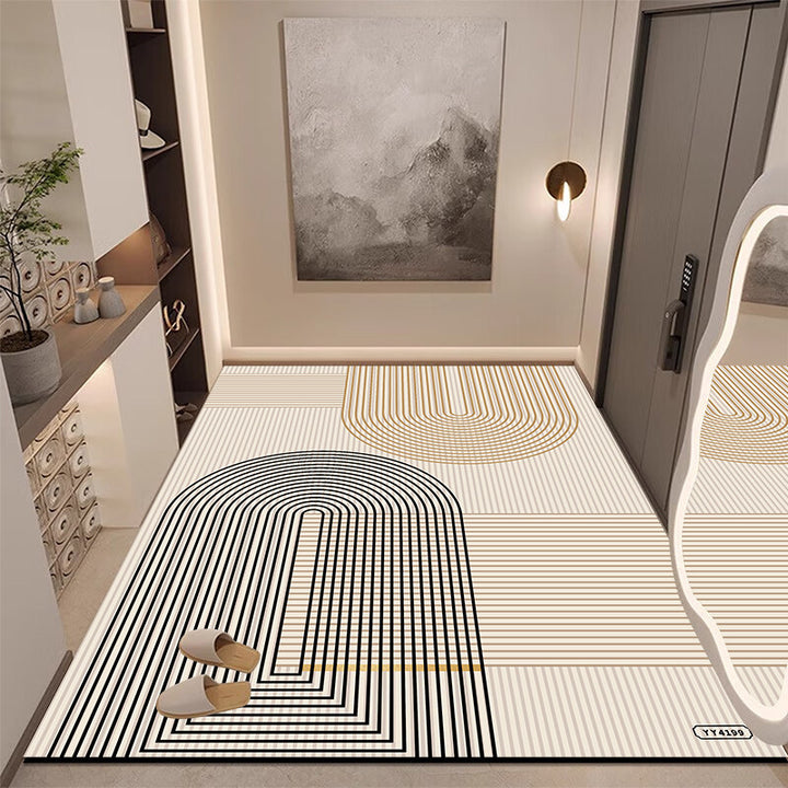 Eleganter Ombre-Teppich
