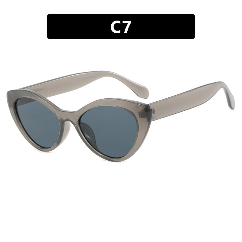 Damen kreative Cat-Eye Brille Karnz