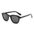 Damen Sonnenbrille im charmanten Vintage-Stil mit robustem Kunststoffrahmen Karnz