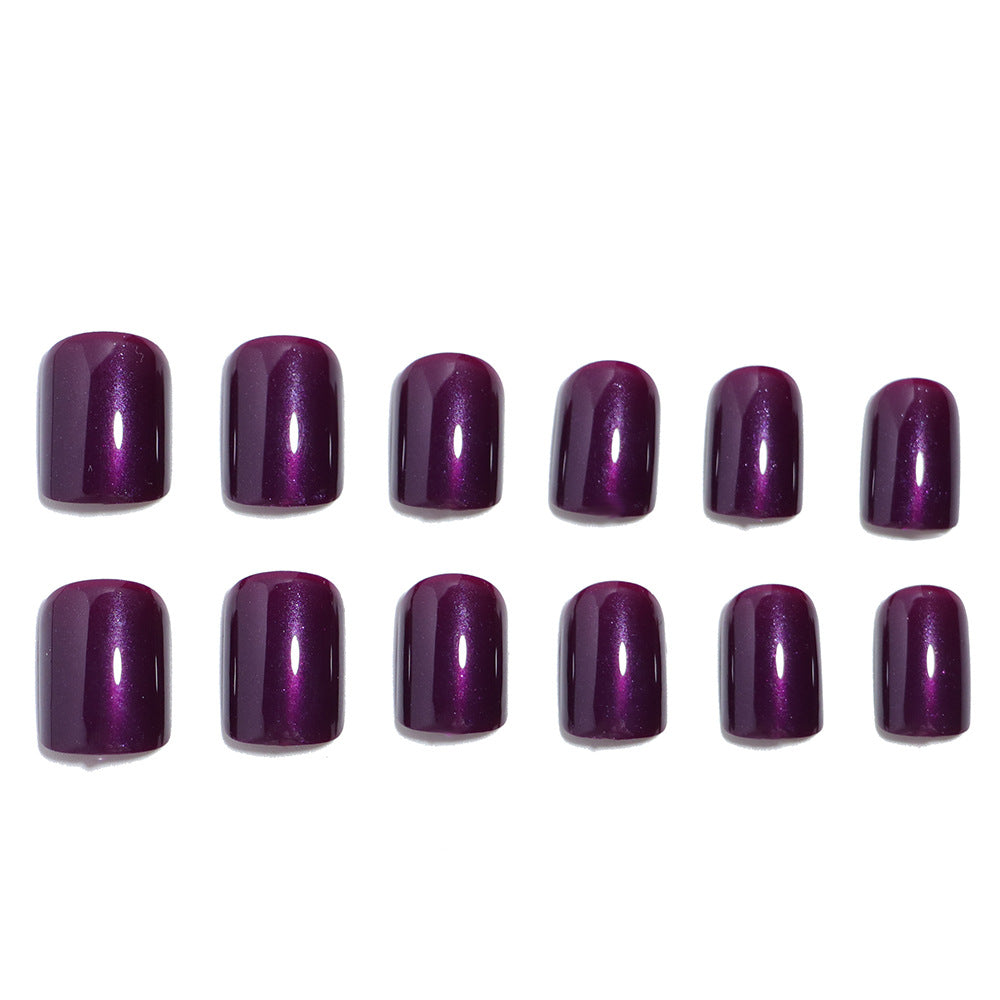Glänzendes Press-On-Nagelspitzen-Set Karnz