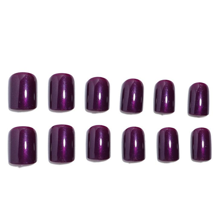 Glänzendes Press-On-Nagelspitzen-Set Karnz