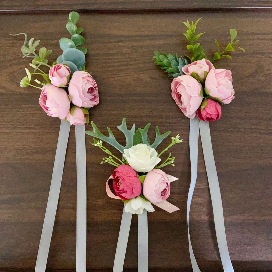 Elegante florale Haarschleife