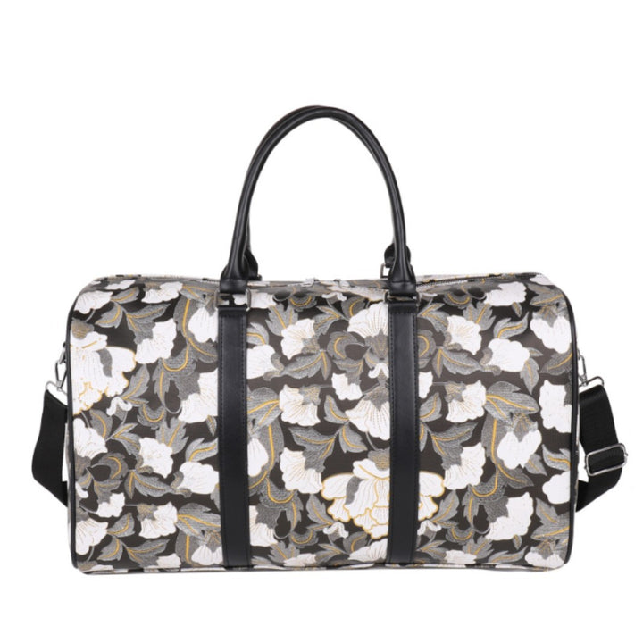 Elegante Blumenmuster Reise Duffle Bag Karnz