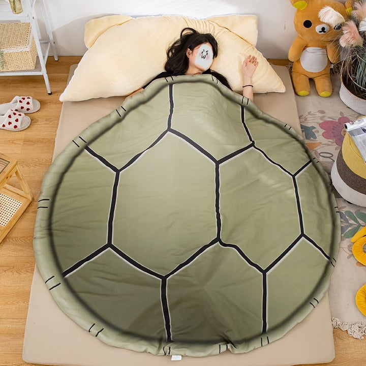Schildkrötenpanzer-Design Plüschdecke