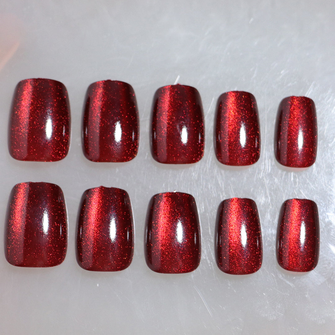 Premium Glänzende Nagelkunst Erweiterungen Karnz