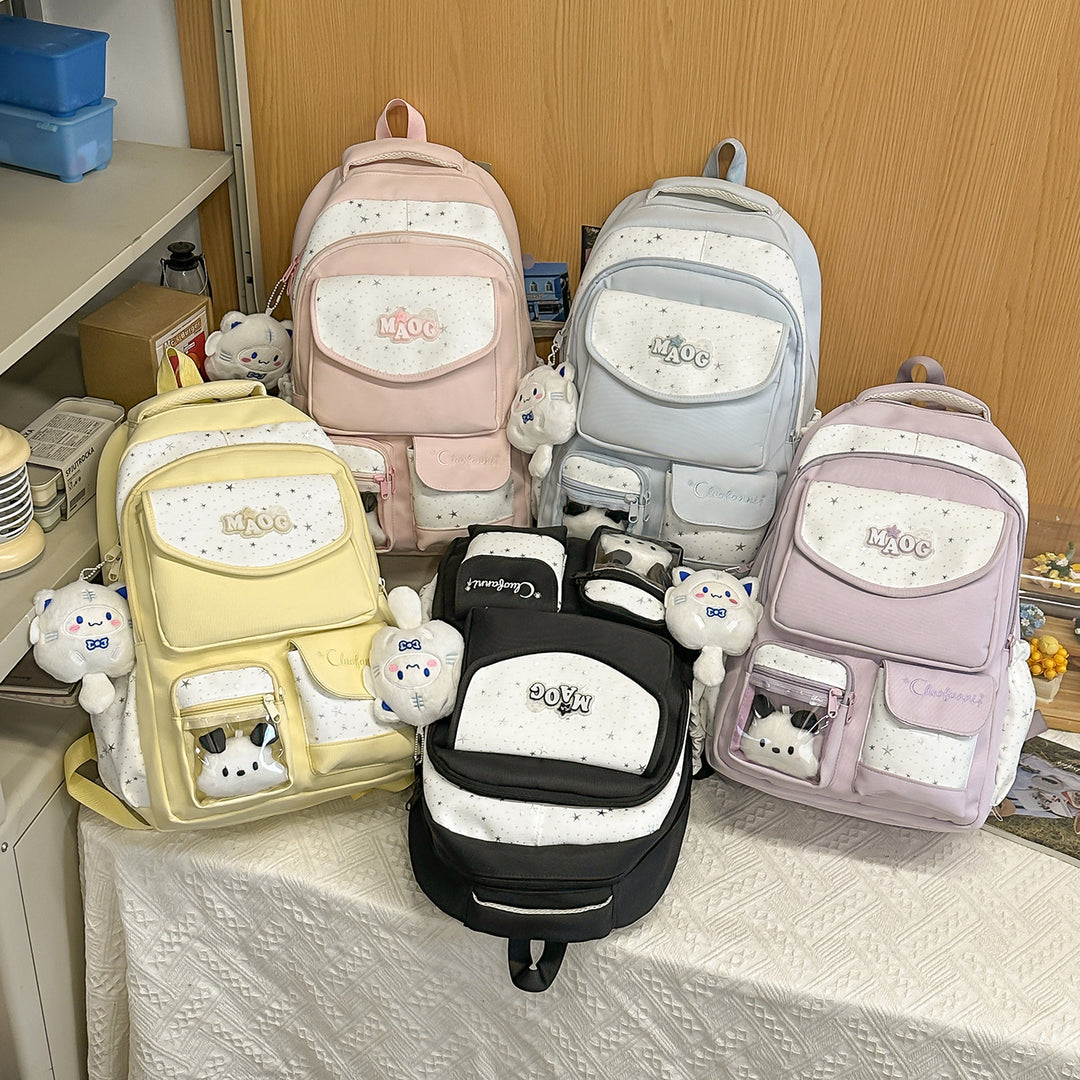 Dekorativer Plüsch Charakter Rucksack Karnz
