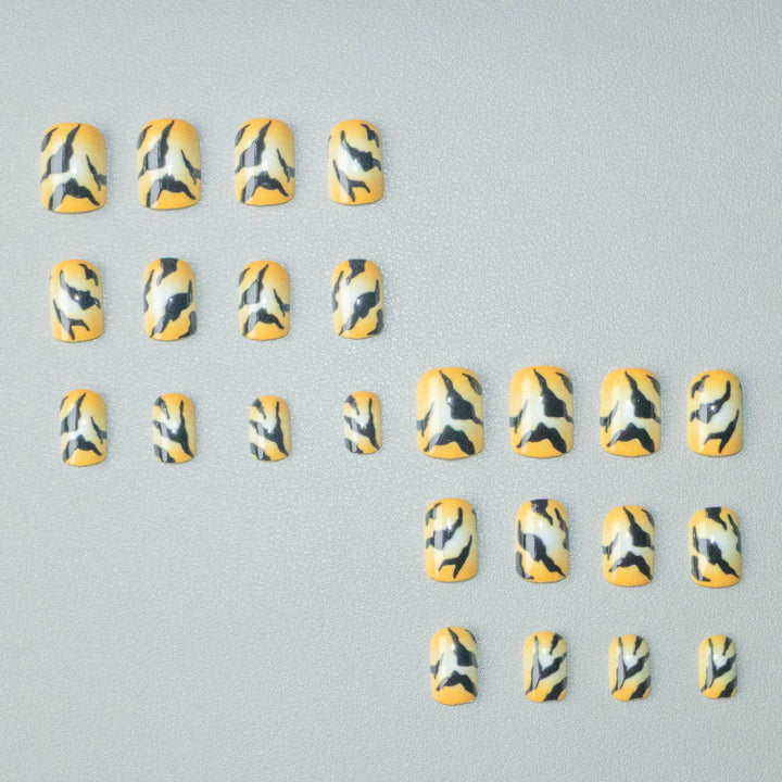 Abstract Animal Print Nagel Kunst Design Kit
