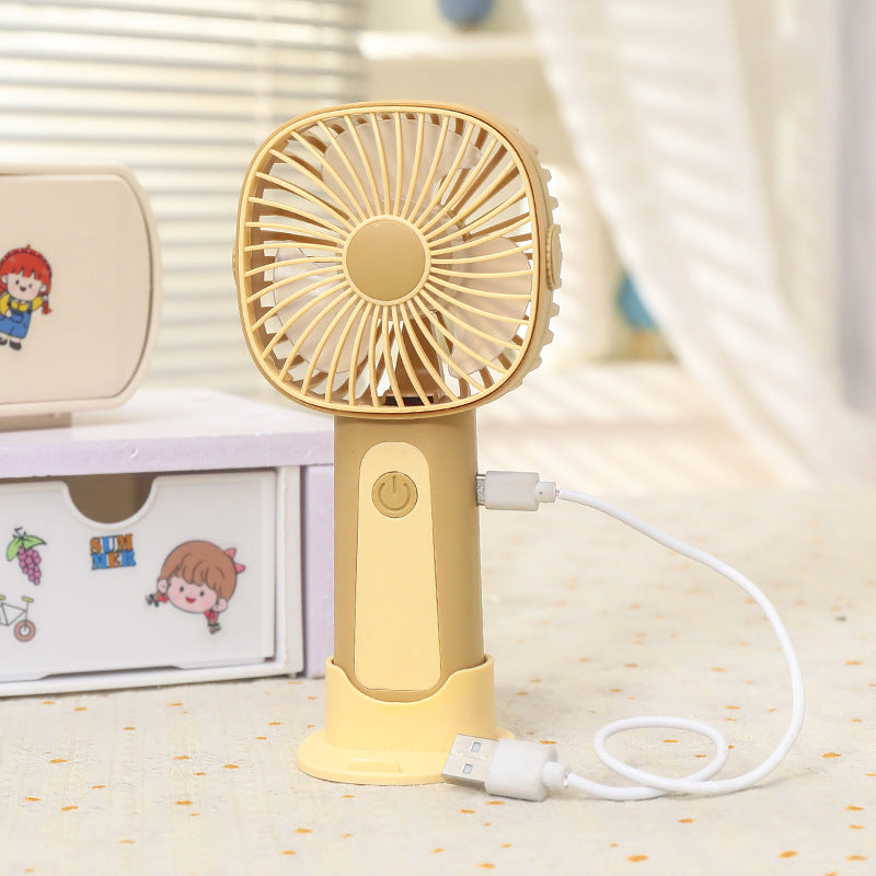 Damen Tragbarer USB-Handventilator mit flexiblem Neigungswinkel Karnz