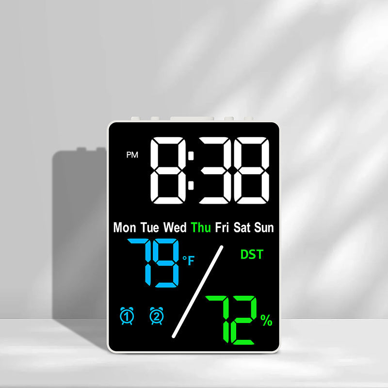 Digitaler Wecker mit Hygrometer und Temperaturanzeige Karnz
