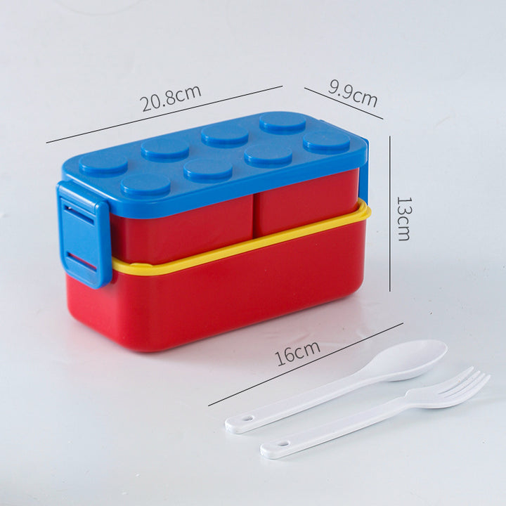Kreative Lego-inspirierte Brotdose