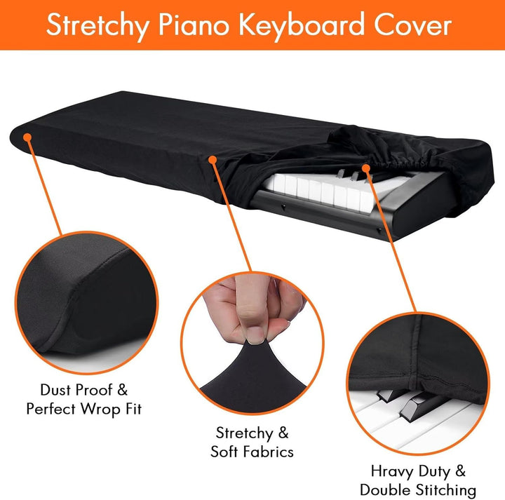 Keyboardbank mit Stufenlos Verstellbaren Beinen und Gepolstertem Sitz Karnz