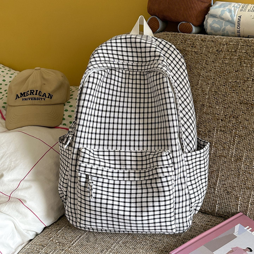 Texturiertes Muster Freizeit Rucksack Karnz