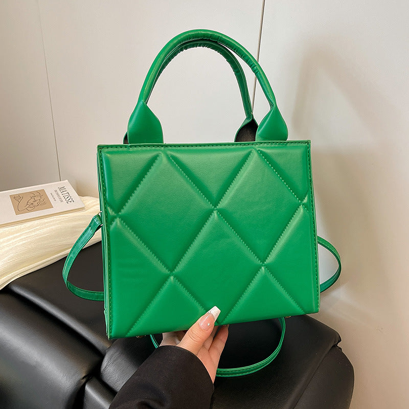 WoQuilted Kunstleder Handtasche Karnz