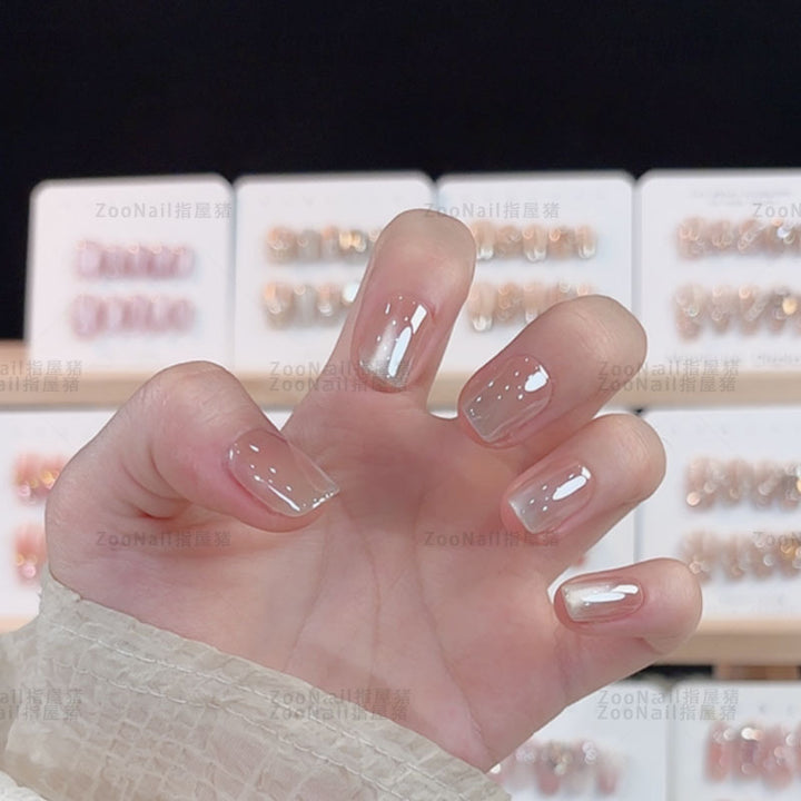 Gradient Ombre Press-On-Nagelverzierung