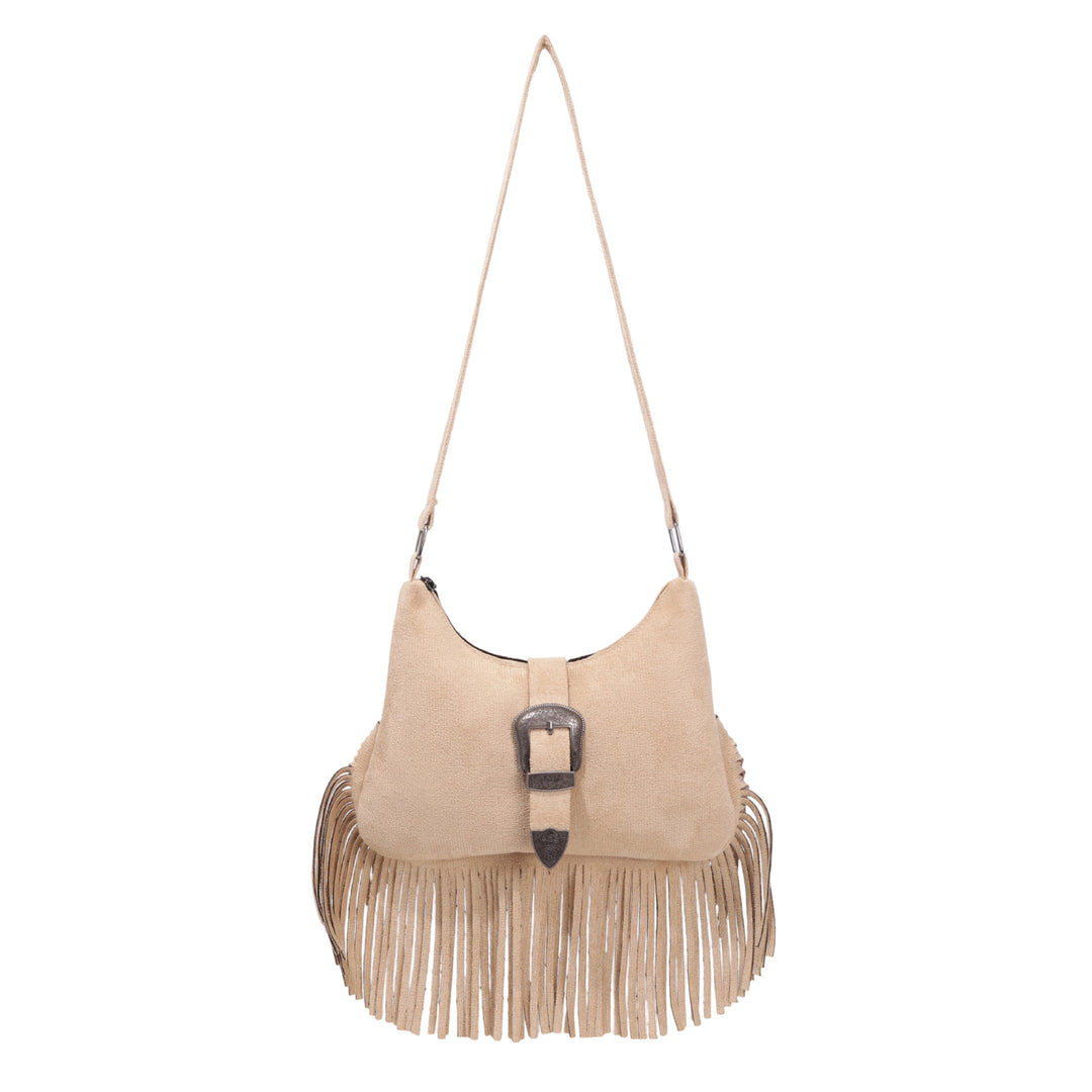 WoBohemian Fransen Hobo Tasche Karnz