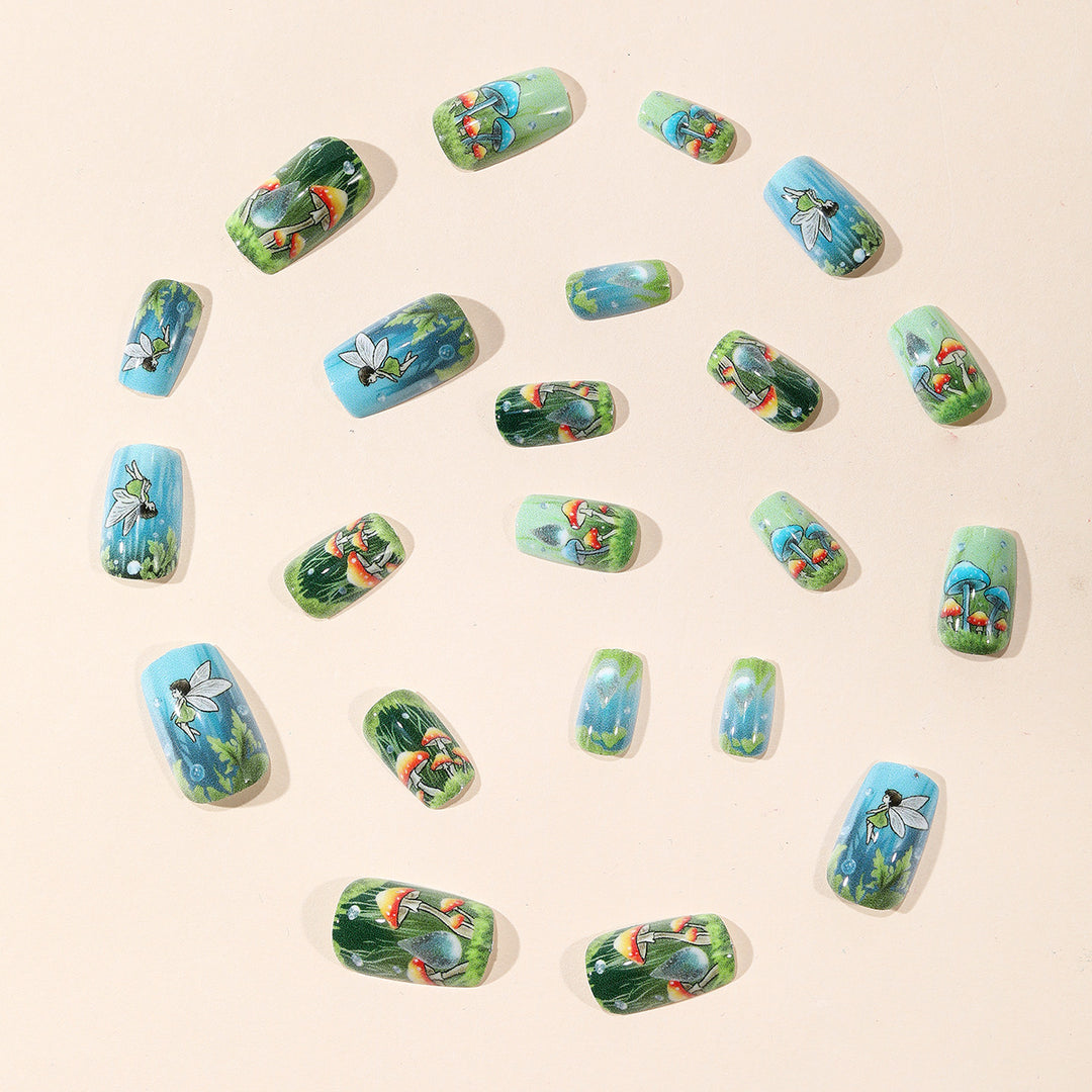 Künstlerisches Feen-Themen-Nagelkunst-Set Karnz