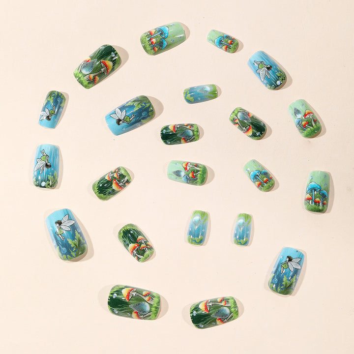 Künstlerisches Feen-Themen-Nagelkunst-Set Karnz