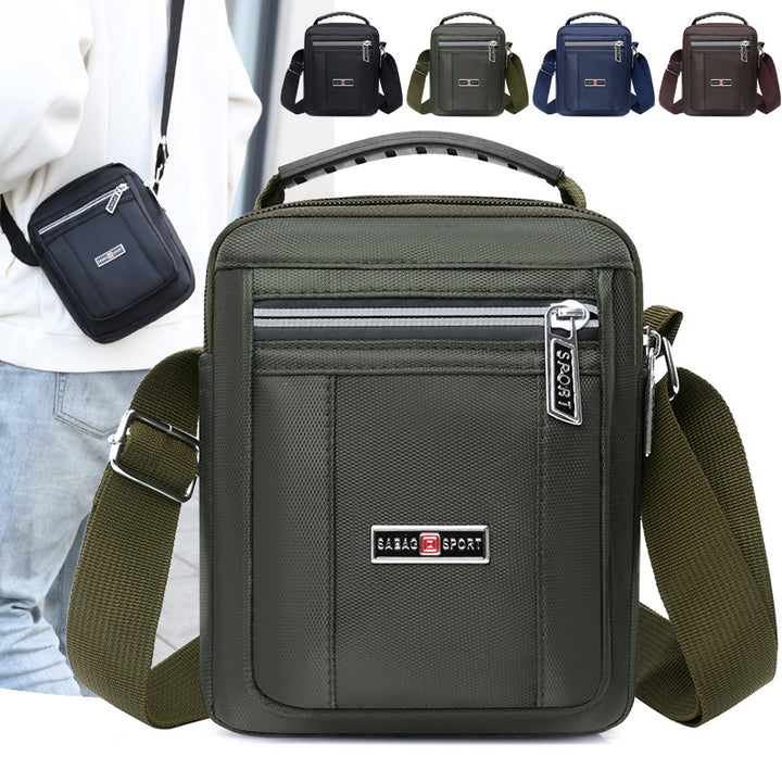 Strukturierte Crossbody-Organizer-Tasche