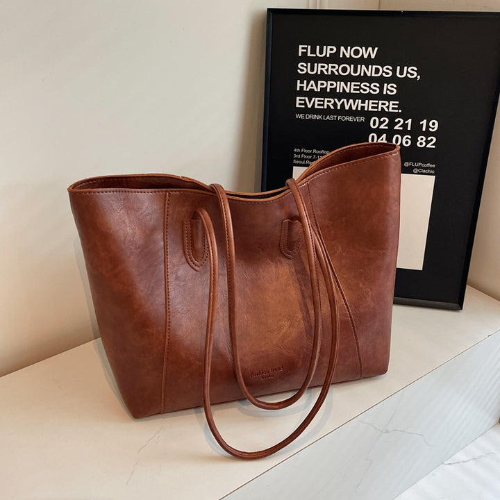 Premium Leder Tote Bag Karnz