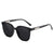 Damen Oversized Sonnenbrille mit modernem quadratischen Rahmen Karnz