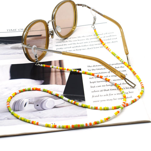 Bunte Perlen Brillenkettenhalter Karnz