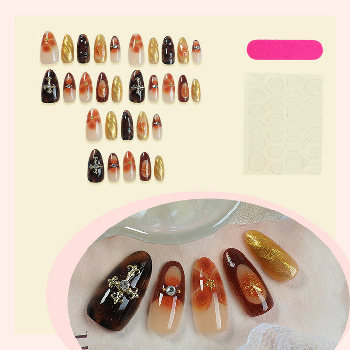 Künstlerisches dekoratives Druck-Nagelset Karnz