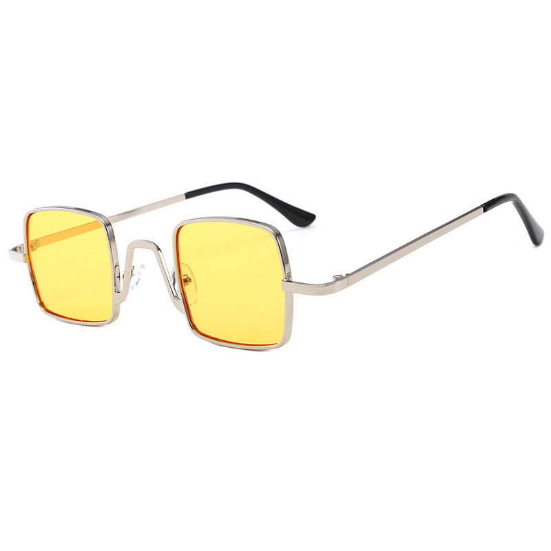 Damen Modische quadratische Sonnenbrille mit innovativem Rahmen Karnz