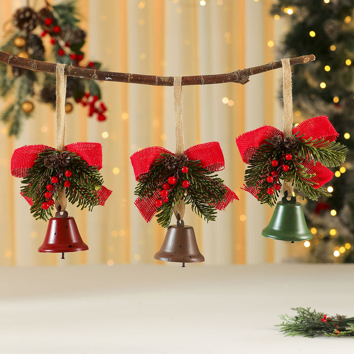 Dekorative Weihnachtsglockenornament Karnz