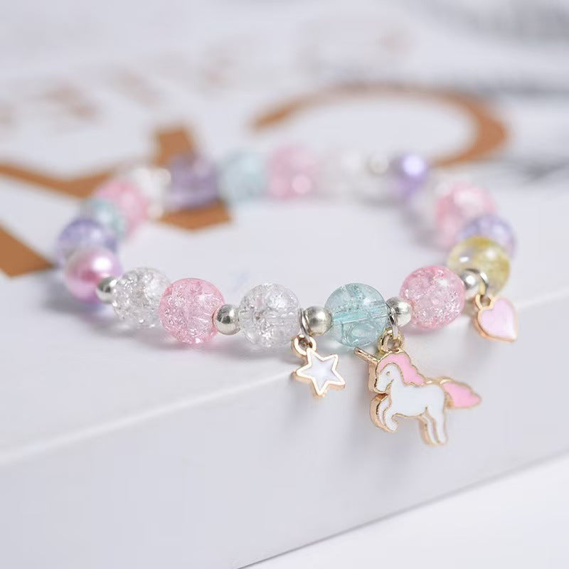 Niedliche Perlen Charm Armband Karnz