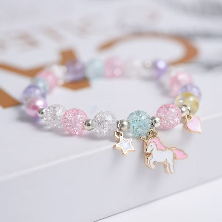 Niedliche Perlen Charm Armband Karnz