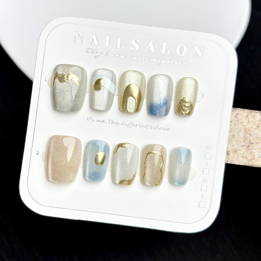 Premium Elegante Press-On Nagelkunst Set