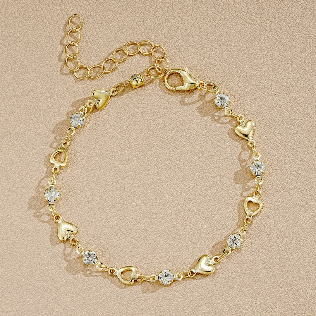 Herz-inspiriertes Charm-Armband Karnz