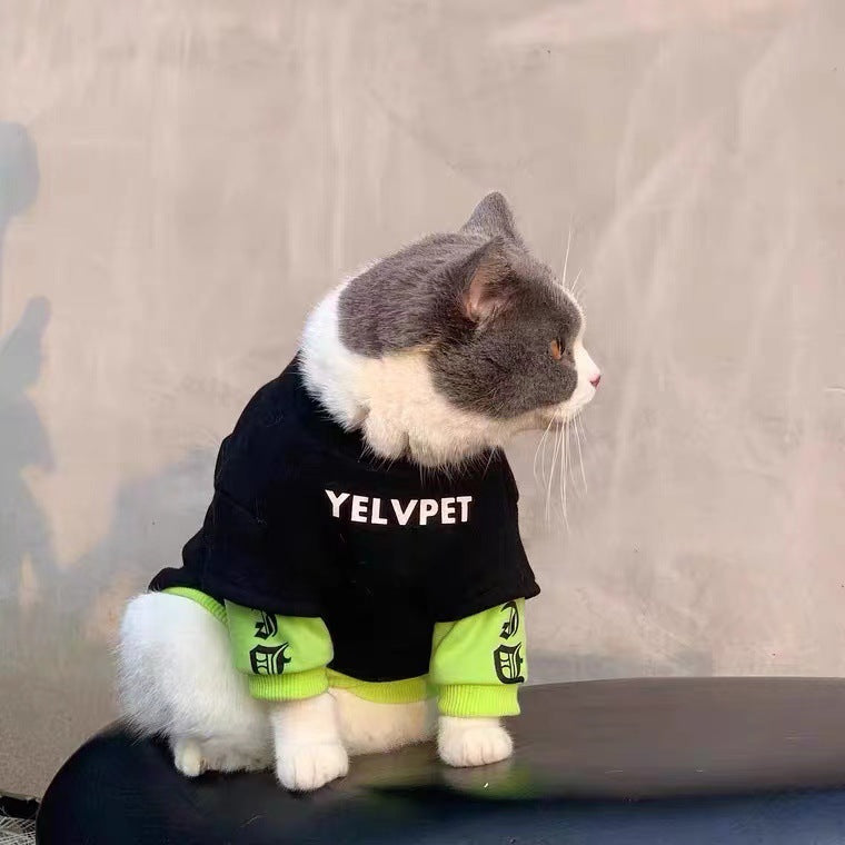 Katzen- und kleine Hundepullover-Sweatshirt