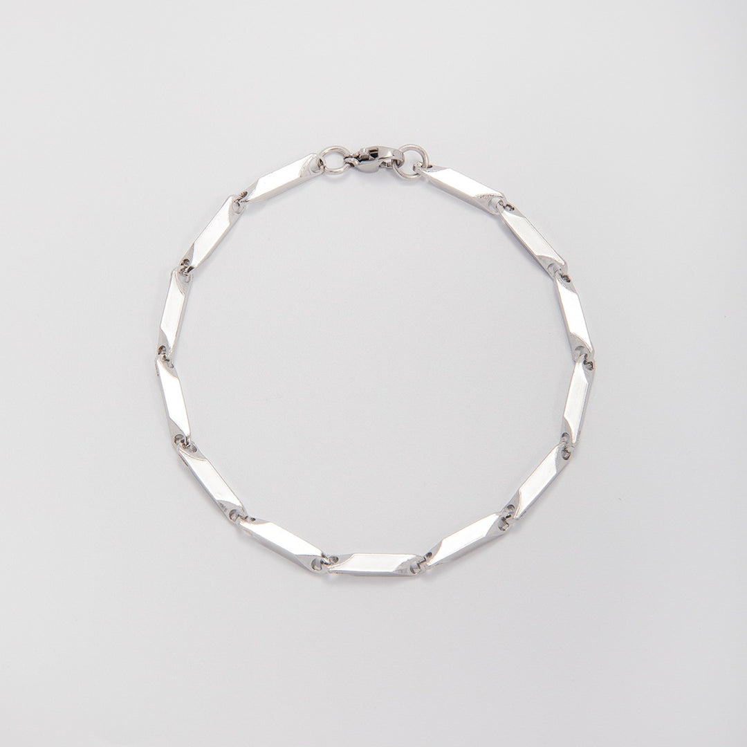 Ausgefallenes geometrisches Kettenarmband Karnz