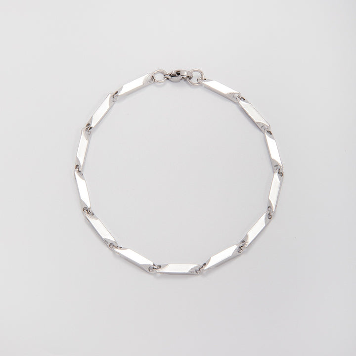 Ausgefallenes geometrisches Kettenarmband Karnz