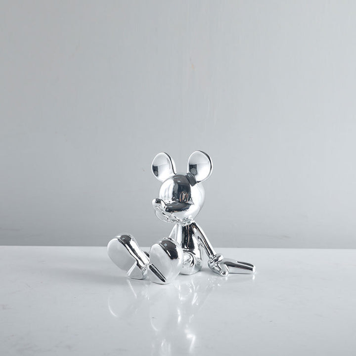 Künstlerische Chromfigurine