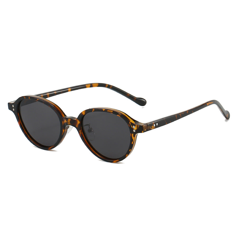 Damen Vintage-Inspirierte Sonnenbrille mit stilvollem ovalen Rahmen Karnz