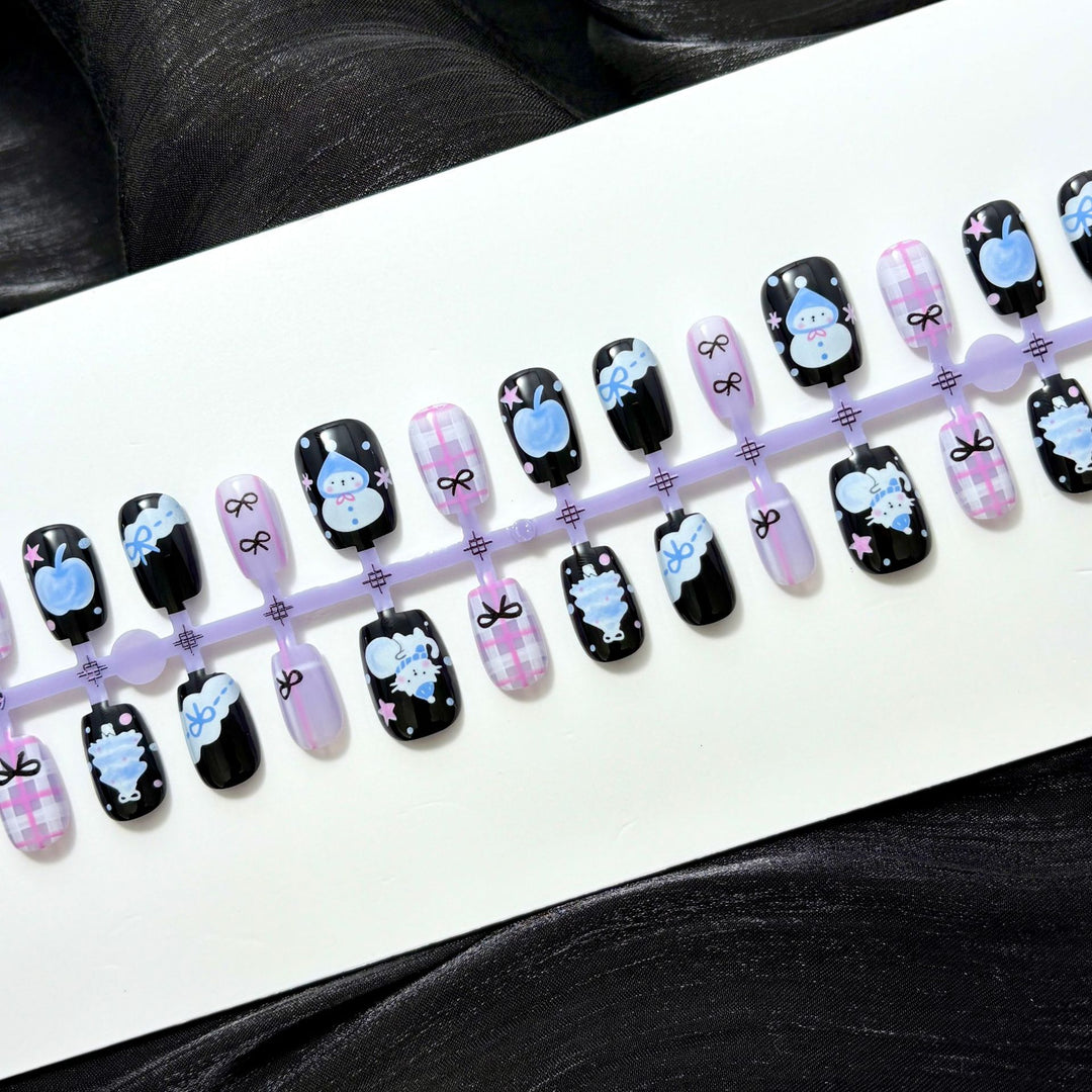 Themen Press-On Nagel Kunst Set