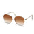 Damen elegante Oversized-Sonnenbrille mit schützendem Rahmen Karnz