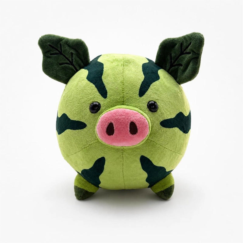 Runder Camouflage Schwein Plüsch Sammlerstück Spielzeug mit blattförmigen Ohren Karnz