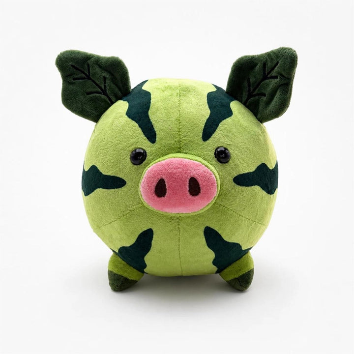 Runder Camouflage Schwein Plüsch Sammlerstück Spielzeug mit blattförmigen Ohren Karnz