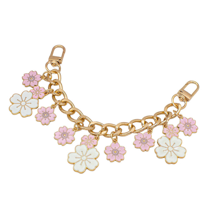 Verspieltes florales Charm-Armband Karnz