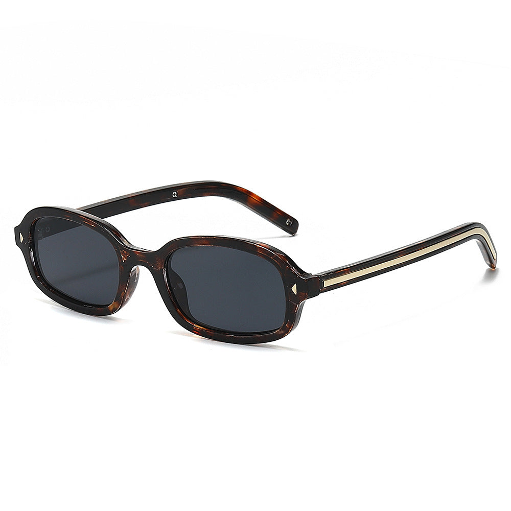 Retro-inspirierte rechteckige Sonnenbrille Karnz