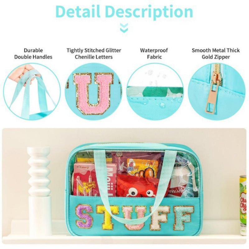 Kosmetik-Organizer Tasche mit Klarem Sichtfenster Karnz