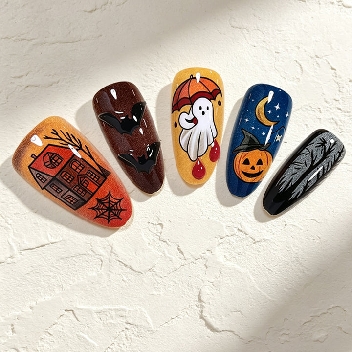 Halloween-Themen Nagelkunst Design Karnz